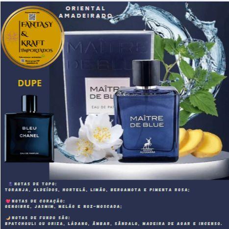 Perfume Árabe Grandeur Elite Tribal Blue Men 100ml Edp - Perfume